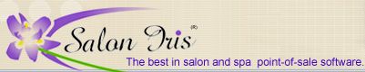 SALON IRIS LOGO BANNER POINT OF SALE SOFTWARE ASSURED COMPUTING TECHNOLOGIES, INC.