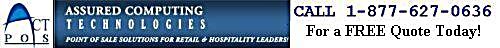 ACT-POS 877-627-0636 POINT OF SALE HARDWARE AND SOFTWARE